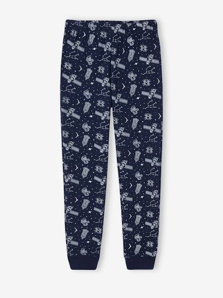 Lot de 2 pyjamas garçon space explorer Lot bleu/ gris chiné 3 - vertbaudet enfant 