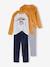 Lot de 2 pyjamas garçon velours loup caramel 1 - vertbaudet enfant 