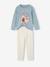 Lot 2 pyjamas fille gipsy lot bleu glacier/écru 2 - vertbaudet enfant 