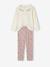 Lot 2 pyjamas fille gipsy lot bleu glacier/écru 5 - vertbaudet enfant 