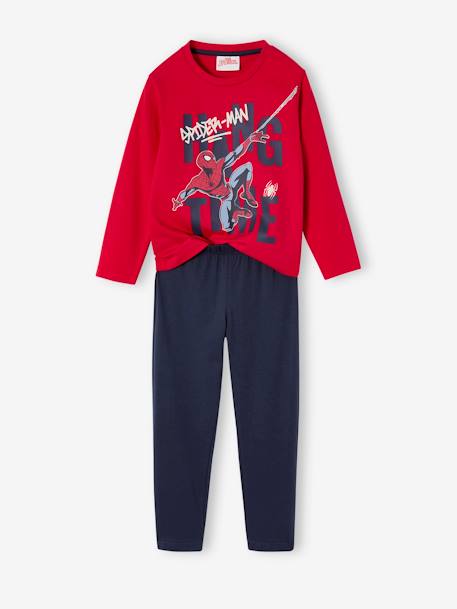 Pyjama garçon Marvel Spiderman Hang Time rouge 1 - vertbaudet enfant 