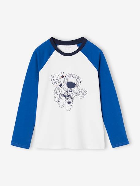 Lot de 2 pyjamas garçon space explorer Lot bleu/ gris chiné 4 - vertbaudet enfant 