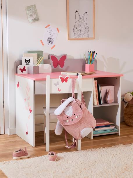 Bureau maternelle ENVOLEE blanc 1 - vertbaudet enfant 
