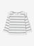 T-shirt en côtes manches volantées bébé fille écru+rose poudré 1 - vertbaudet enfant 