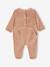 Lot de 3 pyjamas bébé mixtes en velours Lot cappuccino+rose 5 - vertbaudet enfant 