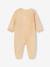 Lot de 3 pyjamas bébé mixte en velours ouverture naissance lot bois de rose+Lot jaune d'or+Lot vert d'eau 12 - vertbaudet enfant 