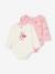 Lot de 2 bodies bébé Disney Minnie rose 1 - vertbaudet enfant 