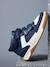 Baskets enfant garçon synthétique montantes à scratchs denim brut+noir 6 - vertbaudet enfant 