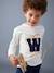 T-shirt lettre appliquée garçon écru 1 - vertbaudet enfant 
