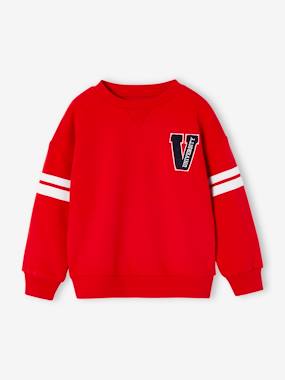 Pull Col Rond Garçon Vertbaudet - 70% Coton - Couleur Encre - Taille 12 Ans