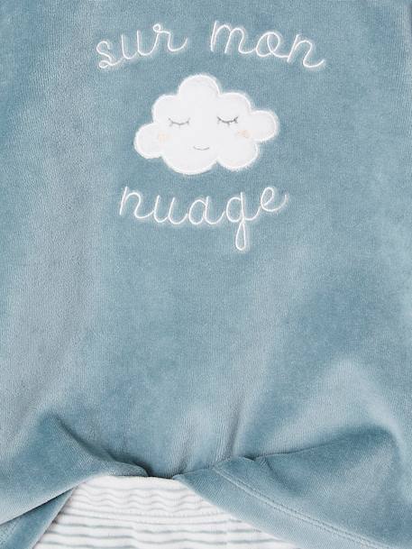 Lot de 2 pyjamas fille velours sur mon nuage vert d'eau 8 - vertbaudet enfant 
