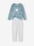 Lot de 2 pyjamas fille velours sur mon nuage vert d'eau 2 - vertbaudet enfant 