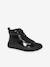 Baskets enfant fille synthétique zippées noir 1 - vertbaudet enfant 