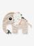 Doudou attache-sucette Elphee sable 2 - vertbaudet enfant 