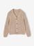 Gilet fille en maille mousseuse camel+olive 4 - vertbaudet enfant 