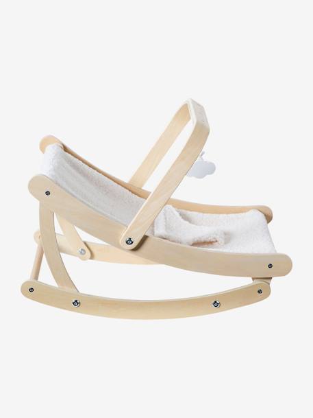 Transat pour poupon en bois FSC® et sherpa bois 5 - vertbaudet enfant 