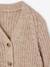 Gilet fille en maille mousseuse camel+olive 6 - vertbaudet enfant 