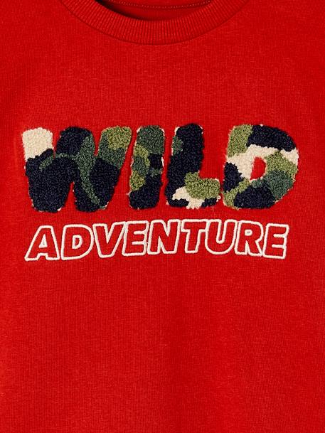 T-shirt motif wild en bouclettes garçon rouille 5 - vertbaudet enfant 