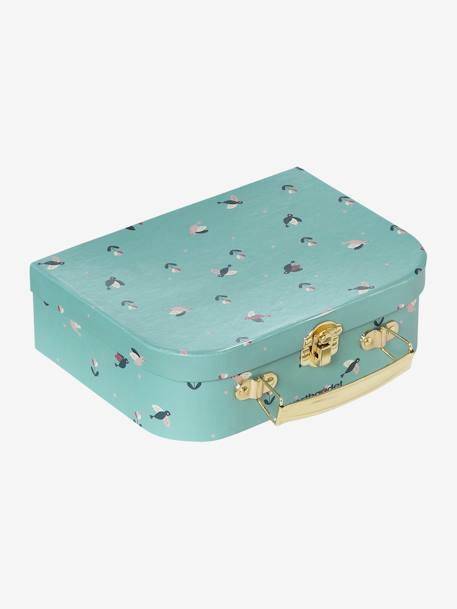 Doudou oiseau bi-matière personnalisable avec mallette rose 3 - vertbaudet enfant 