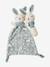 Doudou plat lapin personnalisable + hochet en mallette Dans les bois 6 - vertbaudet enfant 