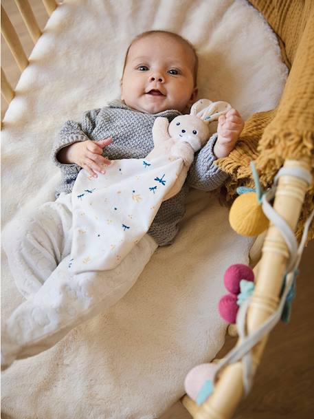 Doudou lapin - blanc+chien+lapin 1 - vertbaudet enfant 