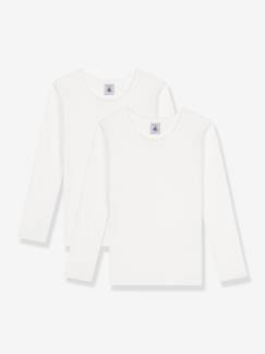-Lot 2 t-shirts manches longues