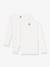 Lot 2 t-shirts manches longues blanc 1 - vertbaudet enfant 