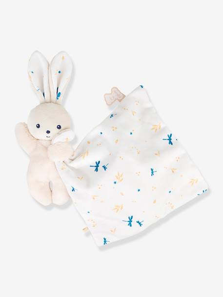 Doudou lapin - blanc+chien+lapin 3 - vertbaudet enfant 