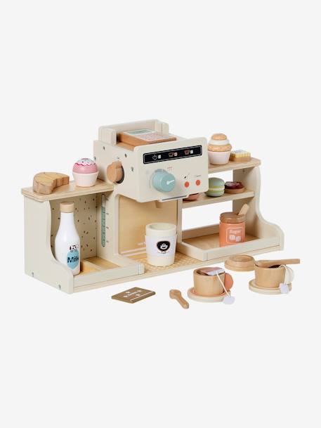 Stand de café en bois FSC® écru 3 - vertbaudet enfant 