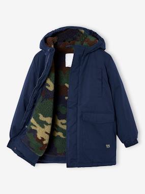 Parka 3 en 1 avec capuche garçon navy | GEMO