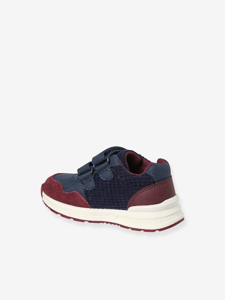Baskets enfant garçon synthétique à scratchs lot bleu+marine 3 - vertbaudet enfant 