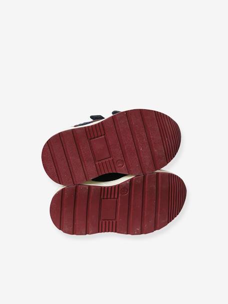 Baskets enfant garçon synthétique à scratchs lot bleu+marine 4 - vertbaudet enfant 