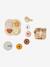 Coffret 3 jeux d'éveil SAVANIA en bois FSC® rose 4 - vertbaudet enfant 