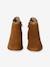 Boots enfant fille cuir zippées camel+marine+noir+or 4 - vertbaudet enfant 