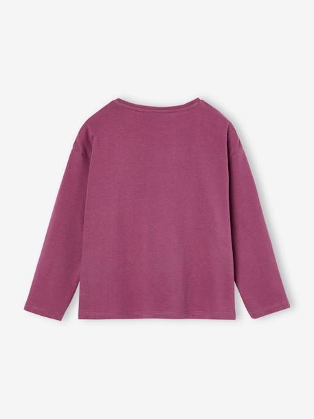 Tee-shirt Hedwige Harry Potter fille prune 2 - vertbaudet enfant 