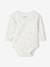 Lot 5 bodies 'coeur' manches longues ouverture naissance bébé en coton bio rose pâle 3 - vertbaudet enfant 