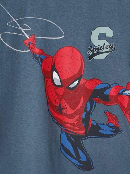 T-shirt Spiderman Marvel garçon bleu jean 3 - vertbaudet enfant 