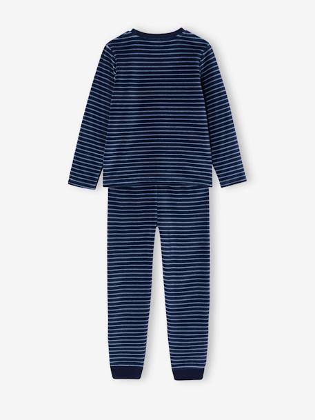 Lot de 2 pyjamas  garçon velours Espace marine 9 - vertbaudet enfant 