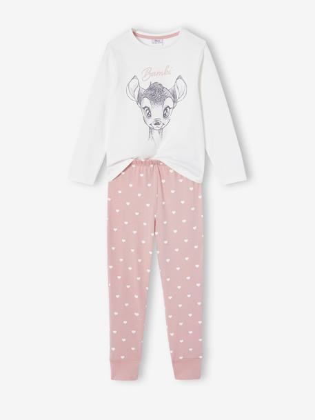 Pyjama Disney Bambi fille mauve 1 - vertbaudet enfant 