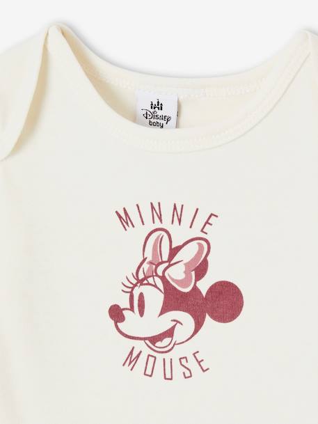 Lot de 2 bodies bébé Disney Minnie rose 5 - vertbaudet enfant 