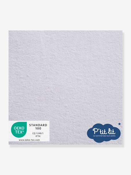 Alèse imperméable éponge anti-acariens Bi-ome P'TIT LIT blanc 4 - vertbaudet enfant 