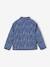 Veste à fleurs matelassée doublée sherpa fille bleu imprimé 3 - vertbaudet enfant 
