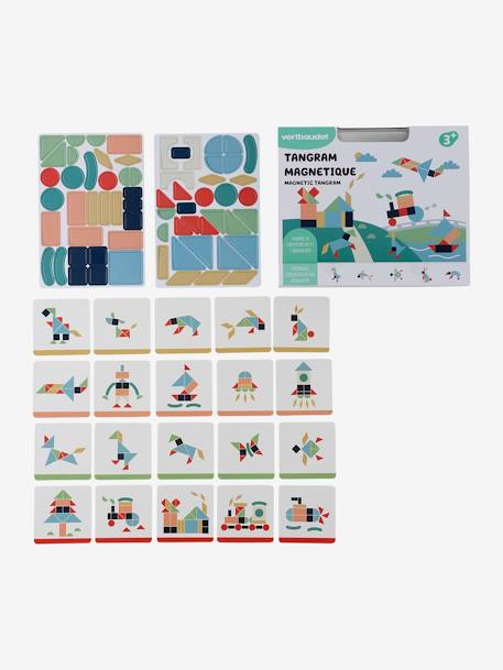 Tangram magnétique multicolore 4 - vertbaudet enfant 