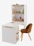 Bibliothèque avec bureau intégré Modulo blanc 5 - vertbaudet enfant 
