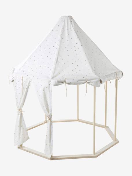 Tente hexagonale bois FSC® blanc 5 - vertbaudet enfant 