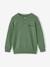 Pull garçon col tunisien vert chiné 2 - vertbaudet enfant 