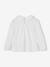 T-shirt blouse en broderie anglaise fille manches longues écru+marine+olive 2 - vertbaudet enfant 