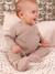 Gilet brassière bébé en tricot beige 1 - vertbaudet enfant 