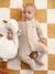 Pyjama bébé mixte velours animal personnalisable beige chiné+gris chiné 8 - vertbaudet enfant 