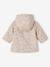 Ciré à capuche bébé fille imprimé fleurs et doublé bleu nuit+rose imprimé 6 - vertbaudet enfant 